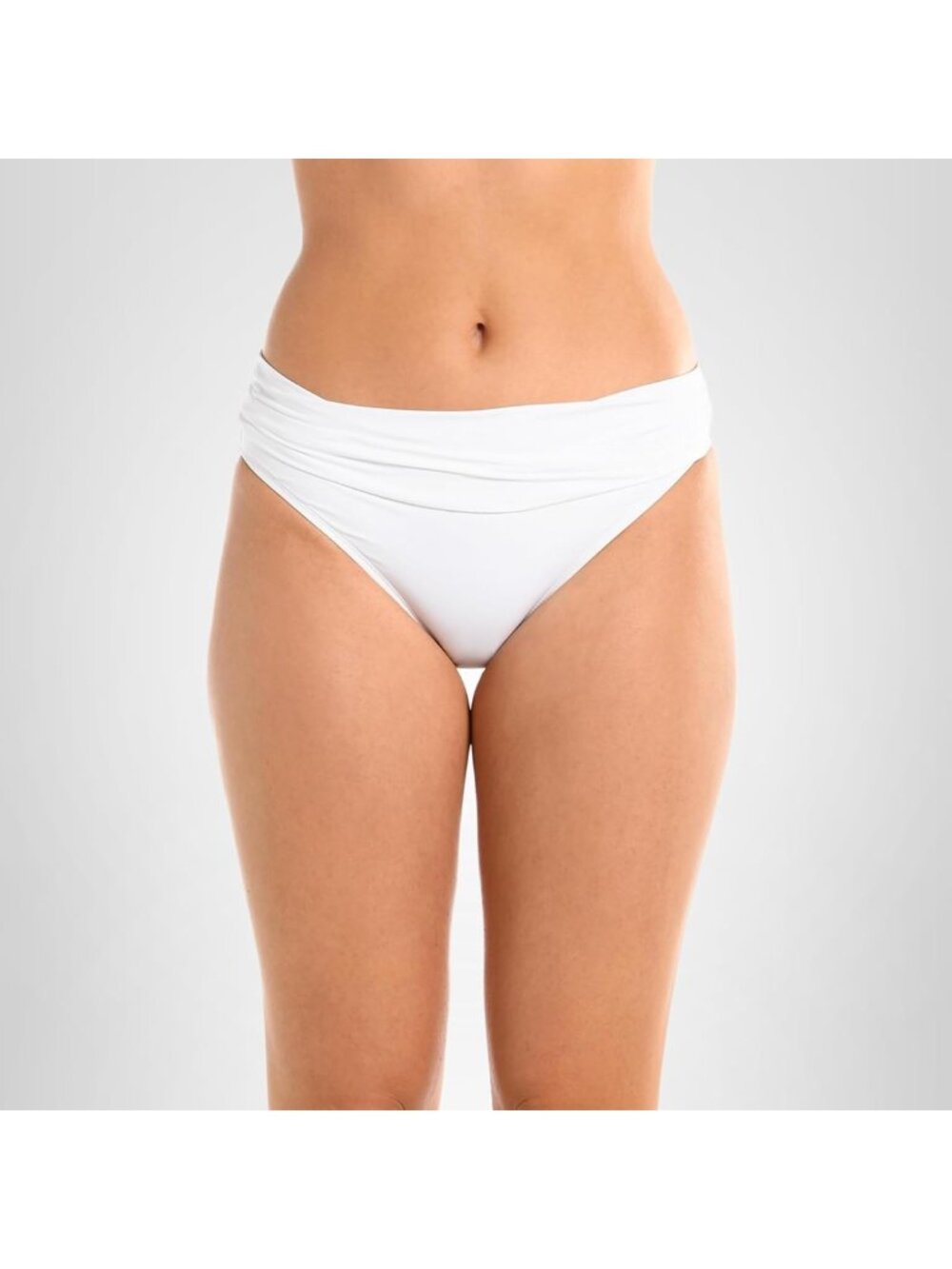 Shirred Band Hipster Bikini Swimsuit Bottom - Trendy Beachwear, Summer Essential